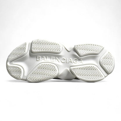 Balenciaga Triple S Allover Logo GID White