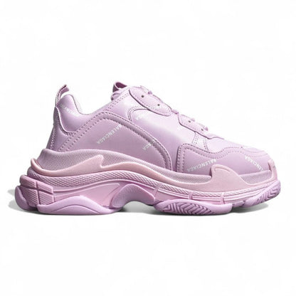 Balenciaga Triple S Allover Logo Pink