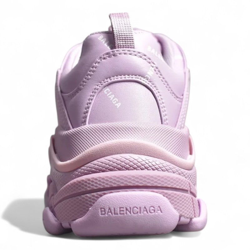 Balenciaga Triple S Allover Logo Pink