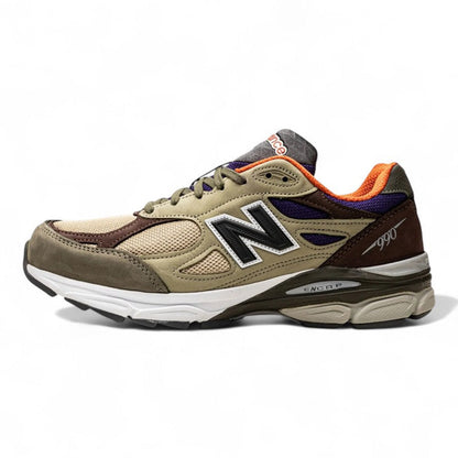 New Balance x Teddy Santis 990v3 Khaki Sneakers