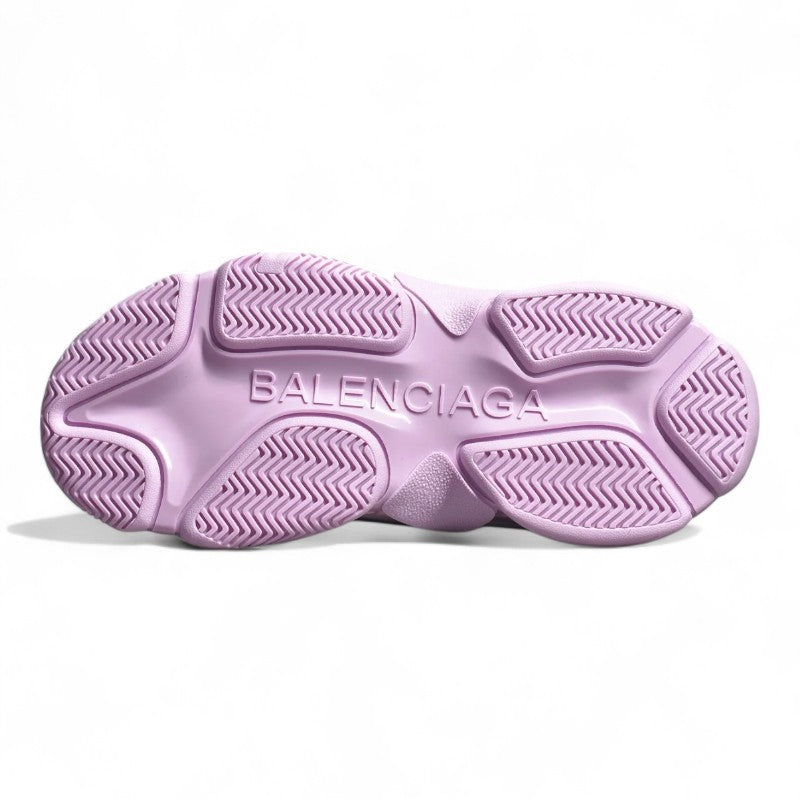 Balenciaga Triple S Allover Logo Pink