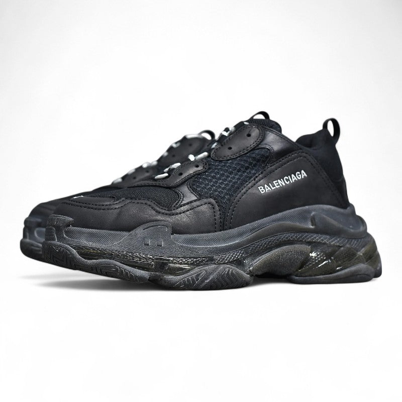 Balenciaga Triple S Clear Sole Black