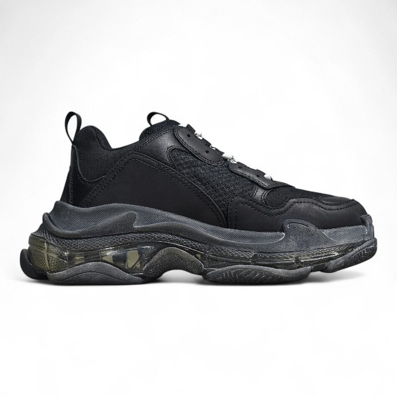 Balenciaga Triple S Clear Sole Black