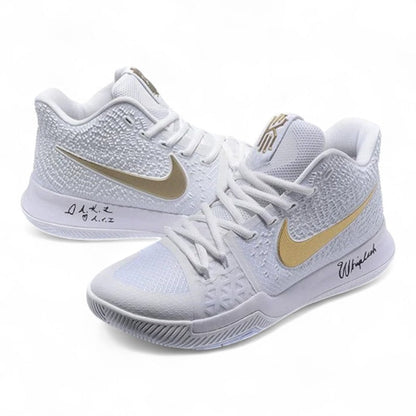Nike Kyrie 3 Finals Gold Basketball Shoes
