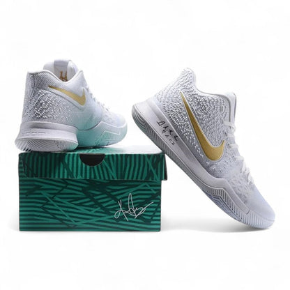 Nike Kyrie 3 Finals Gold Basketball Shoes