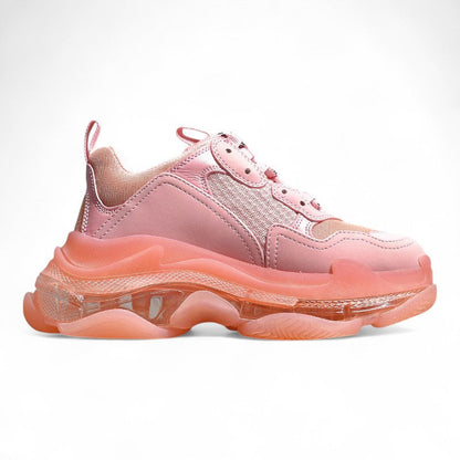 Balenciaga Triple S Clear Sole Pine Pink