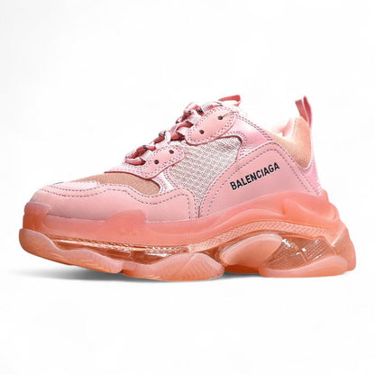 Balenciaga Triple S Clear Sole Pine Pink