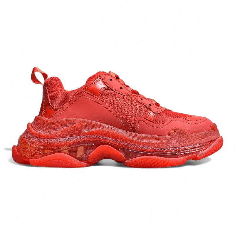Balenciaga Triple S Clear Sole Red