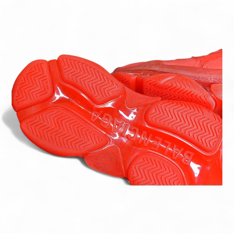 Balenciaga Triple S Clear Sole Red