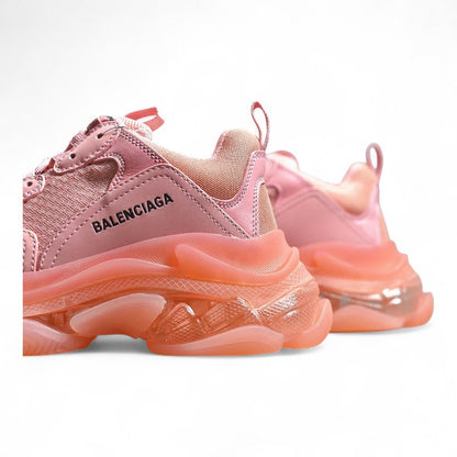 Balenciaga Triple S Clear Sole Pine Pink