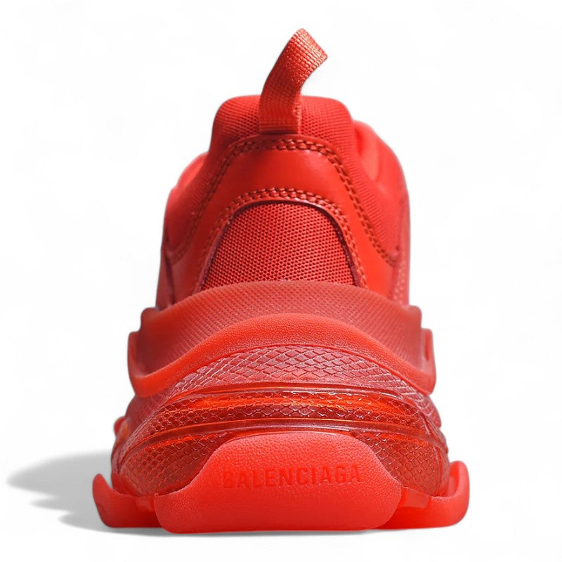 Balenciaga Triple S Clear Sole Red