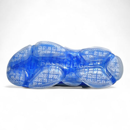 Balenciaga Triple S Clear Sole White Blue