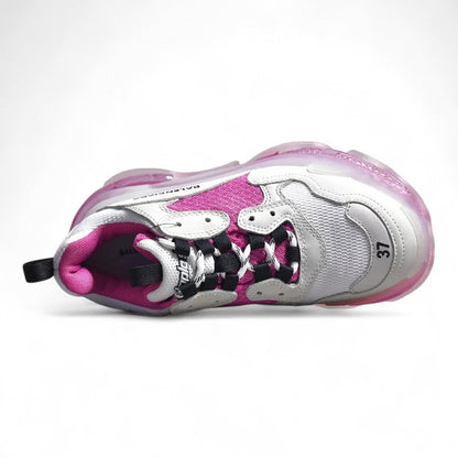 Balenciaga Triple S Clear Sole White Pink