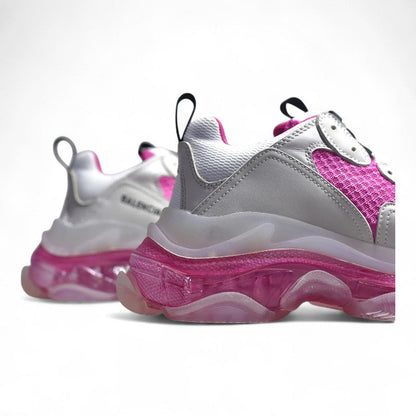 Balenciaga Triple S Clear Sole White Pink