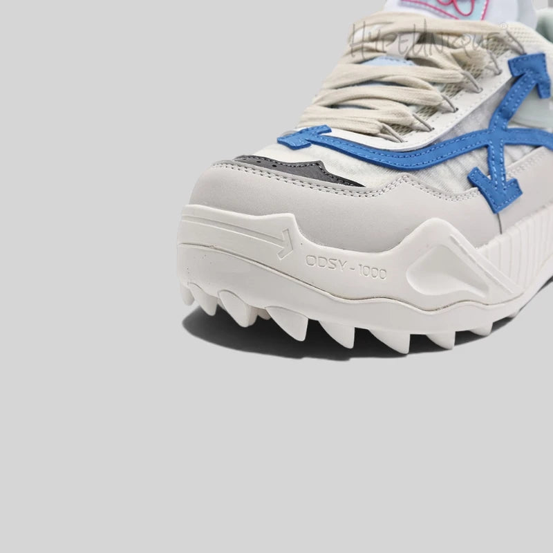 Off-White Odsy-1000 Tech White Blue Sneakers