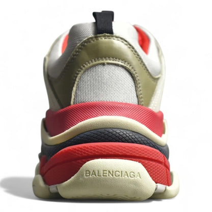 Balenciaga Triple S Red Grey