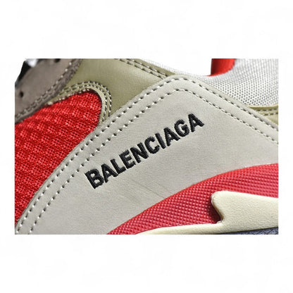 Balenciaga Triple S Red Grey