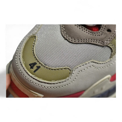 Balenciaga Triple S Red Grey
