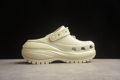 Crocs Mega Crush Clog Beige (Women's)
