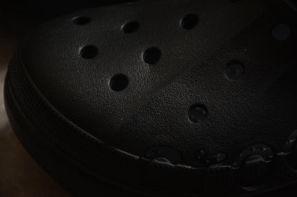 Crocs Baya Platform Clog Black (Women's)