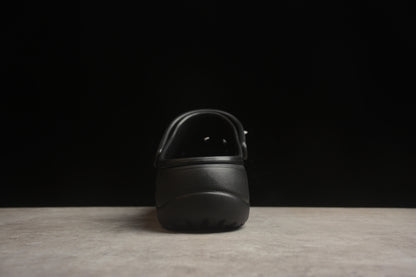 Crocs Baya Platform Clog Black (Women's)