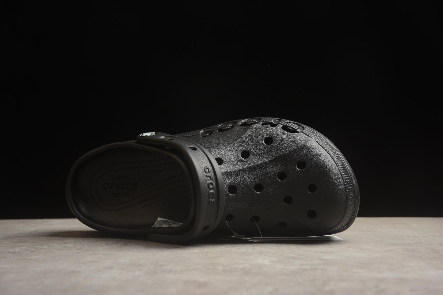 Crocs Baya Platform in Black