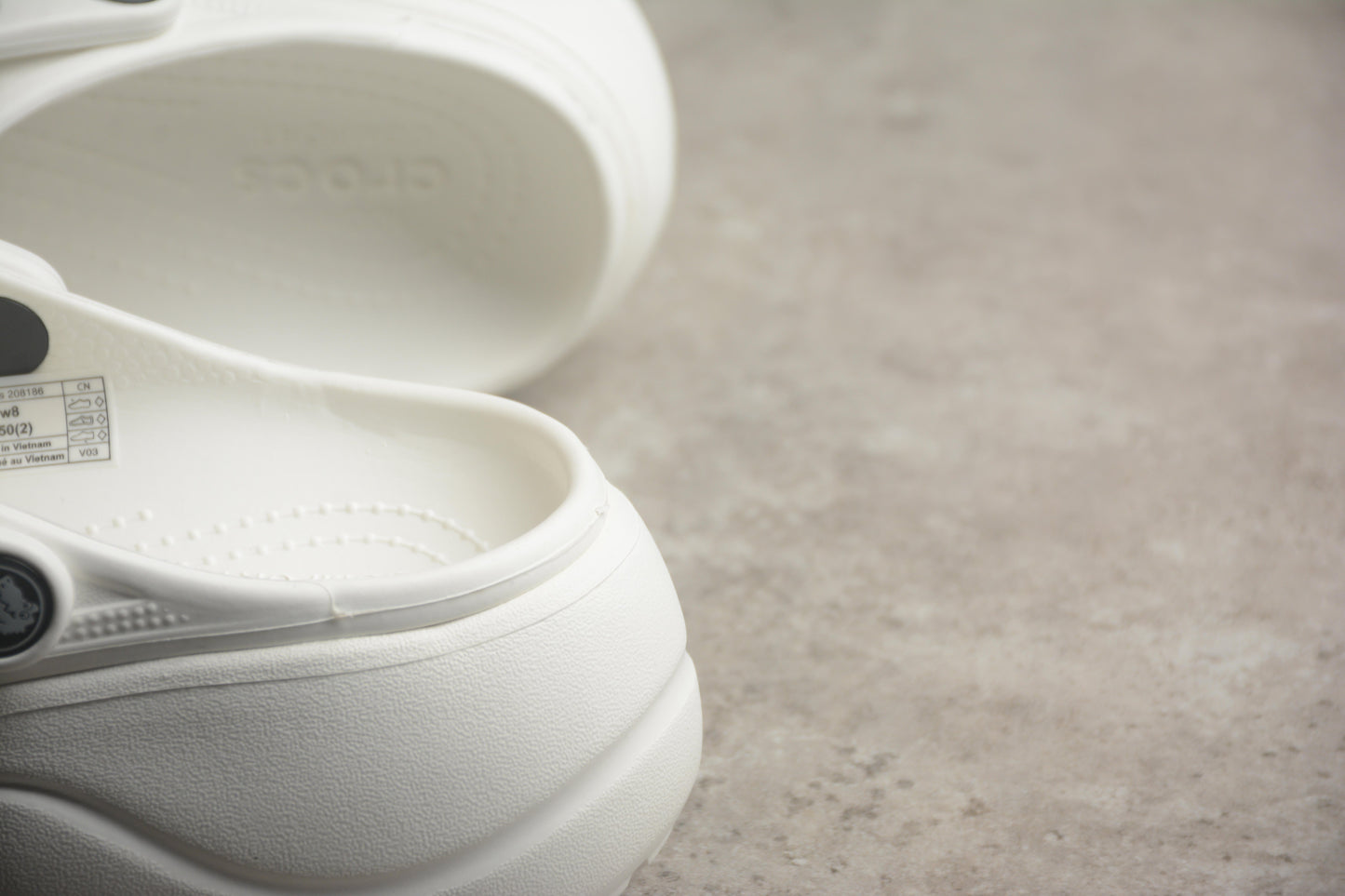 Crocs Baya Platform Clogs in White