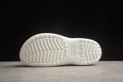 Crocs Baya Platform Clog White (Women's)