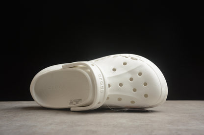 Crocs Baya Platform Clog White (Women's)
