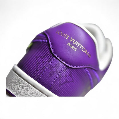 Nike Air Force 1 White Purple Sneakers
