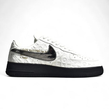 Nike Air Force 1 Black White Sneakers