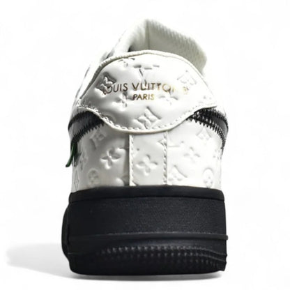 Nike Air Force 1 Black White Sneakers