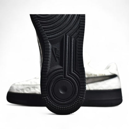 Nike Air Force 1 Black White Sneakers