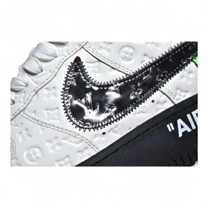 Nike Air Force 1 Black White Sneakers
