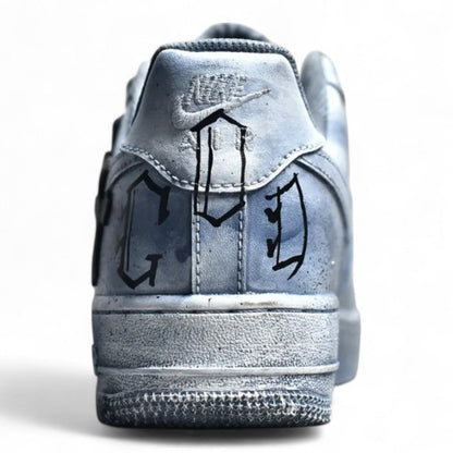 Nike Air Force 1 Low Chrome Cross Sneakers