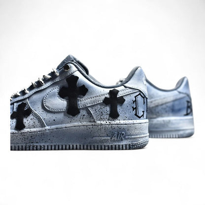 Nike Air Force 1 Low Chrome Cross Sneakers