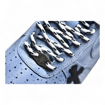 Nike Air Force 1 Low Chrome Cross Sneakers