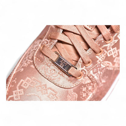 Nike Air Force 1 Low CLOT Rose Gold Silk Sneakers