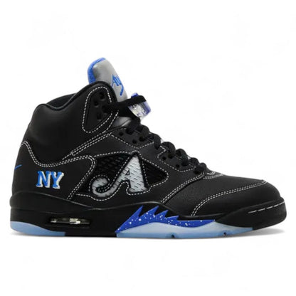 Awake NY x Nike Air Jordan 5 Retro Boro Racer Blue Sneakers