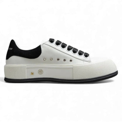 Alexander McQueen Vulcanized Black White
