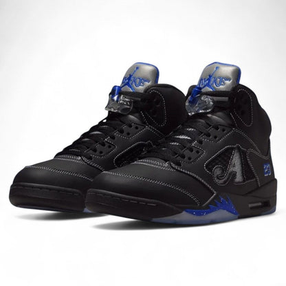 Awake NY x Nike Air Jordan 5 Retro Boro Racer Blue Sneakers