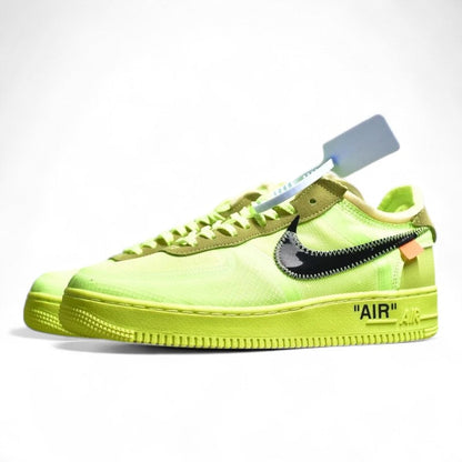 Nike Air Force 1 Low Off-White Volt AO4606-700 Sneakers