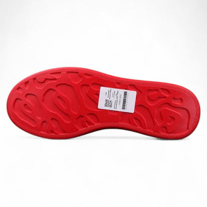 Alexander McQueen Oversized White Red Sole