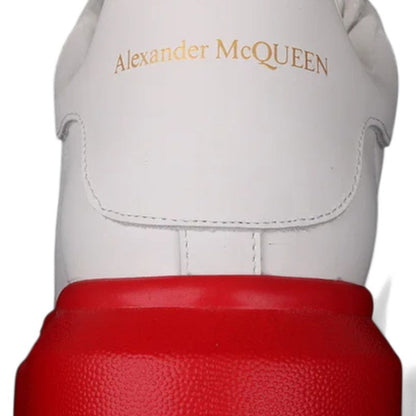 Alexander McQueen Oversized White Red Sole