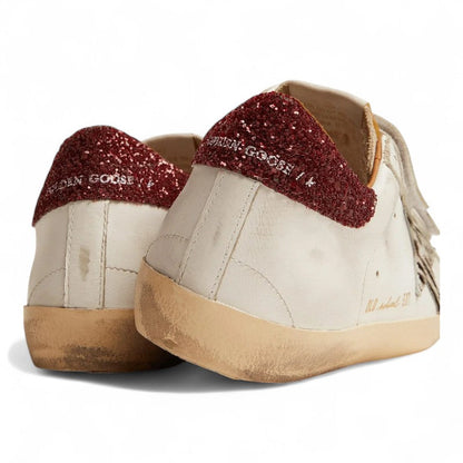 Golden Goose Old School Silver Star Dove Gray Sneakers