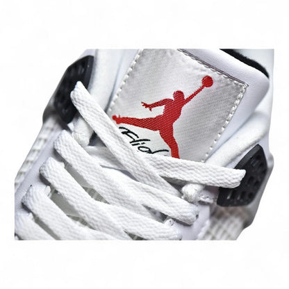 Air Jordan 4 Retro White Cement Sneakers
