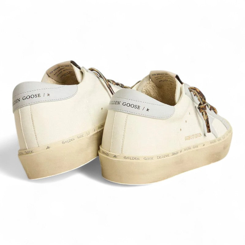 Hi Star LTD sneakers in leather with a light blue star and heel tab