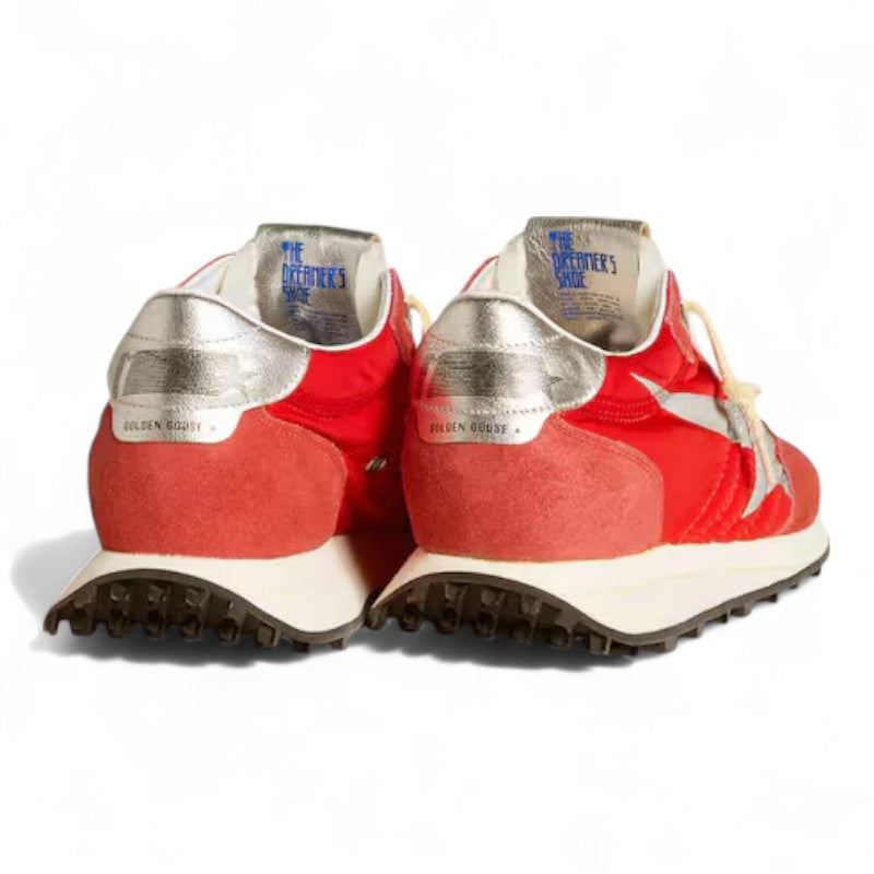 Marathon with red nylon upper and silver star