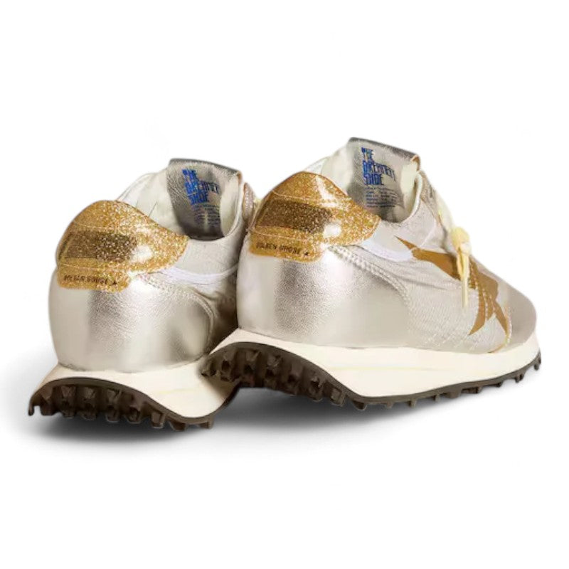 Marathon with silver ripstop nylon upper and gold star