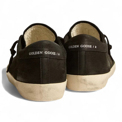Golden Goose Super-Star Black Nubuck Sneakers